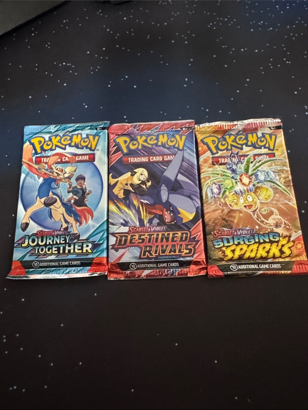 Pokemon Booster Pack Trio - Blue, Red, Gold